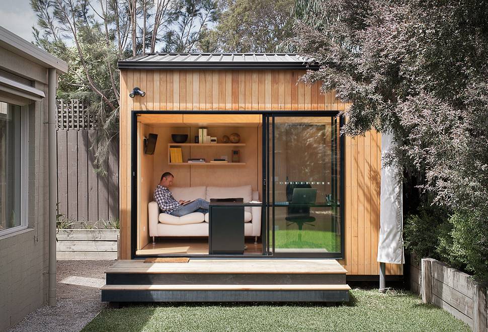 Arquitetura - Quarto Pré-fabricado - Backyard Room | Image