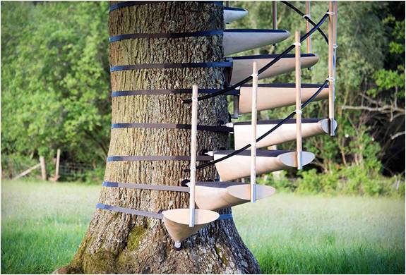 Escada Em Espiral Para Árvore - Canopystair | Image