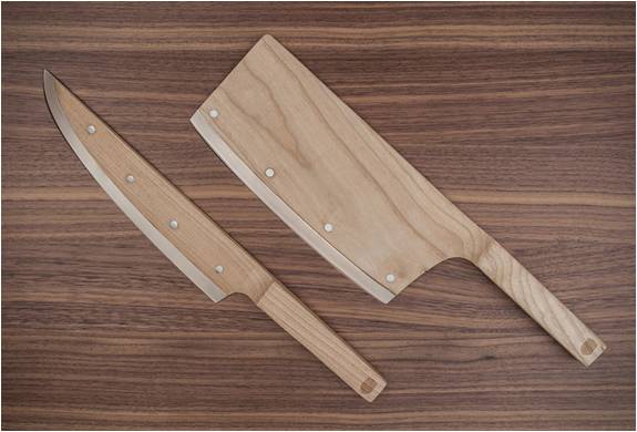 Faca De Madeira - Maple Set Knives | Image
