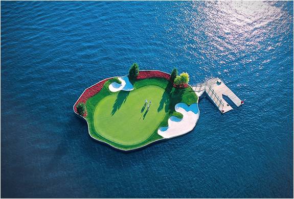 O Mais Bonito Resort De Golfe Da AmÉrica - Com Campo Flutuante | Image