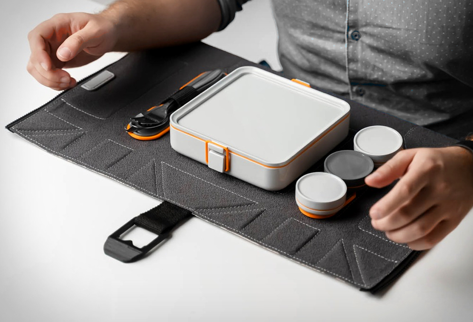 Lancheira - Foldeat Modular Lunchbox | Image