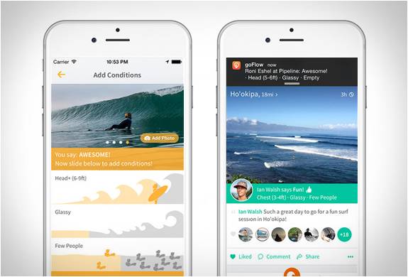 App Para Surf - Goflow | Image