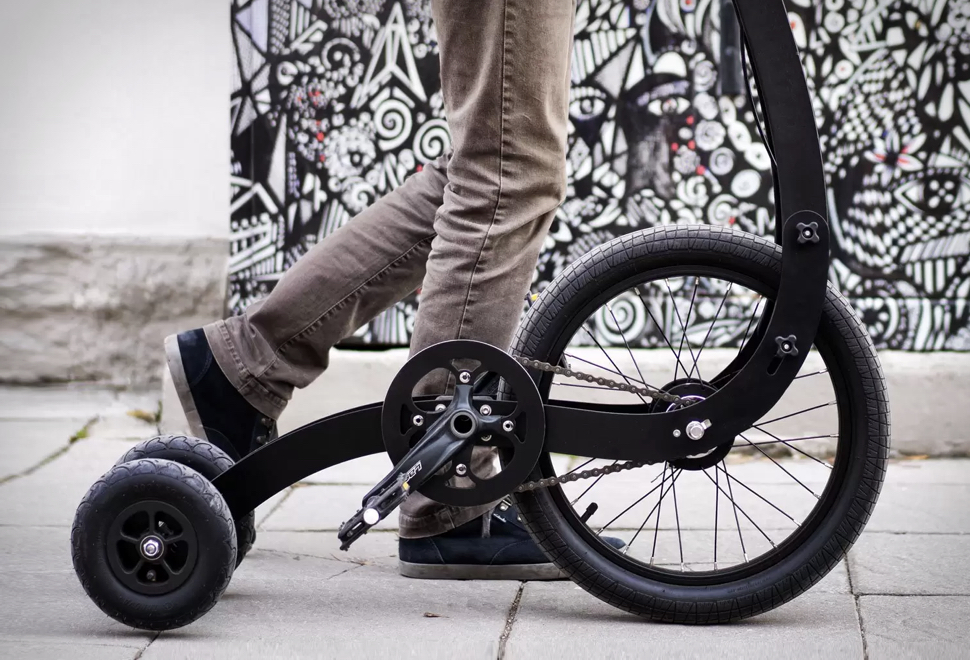 Triciclo Inovador Que Combina Corrida E Ciclismo - Halfbike 3 | Image