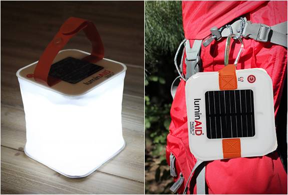 Lanterna Movida A Energia Solar - Luminaid Inflatable Solar Lantern | Image
