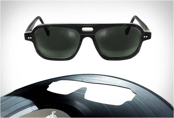 Óculos De Sol De Vinil - Vinylize Eyewear | Image