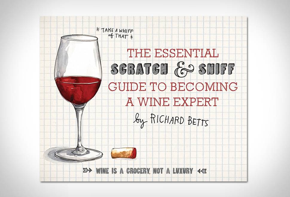 Livro Risco & Guia Em Vinhos | Scratch & Sniff Wine Guide | Image