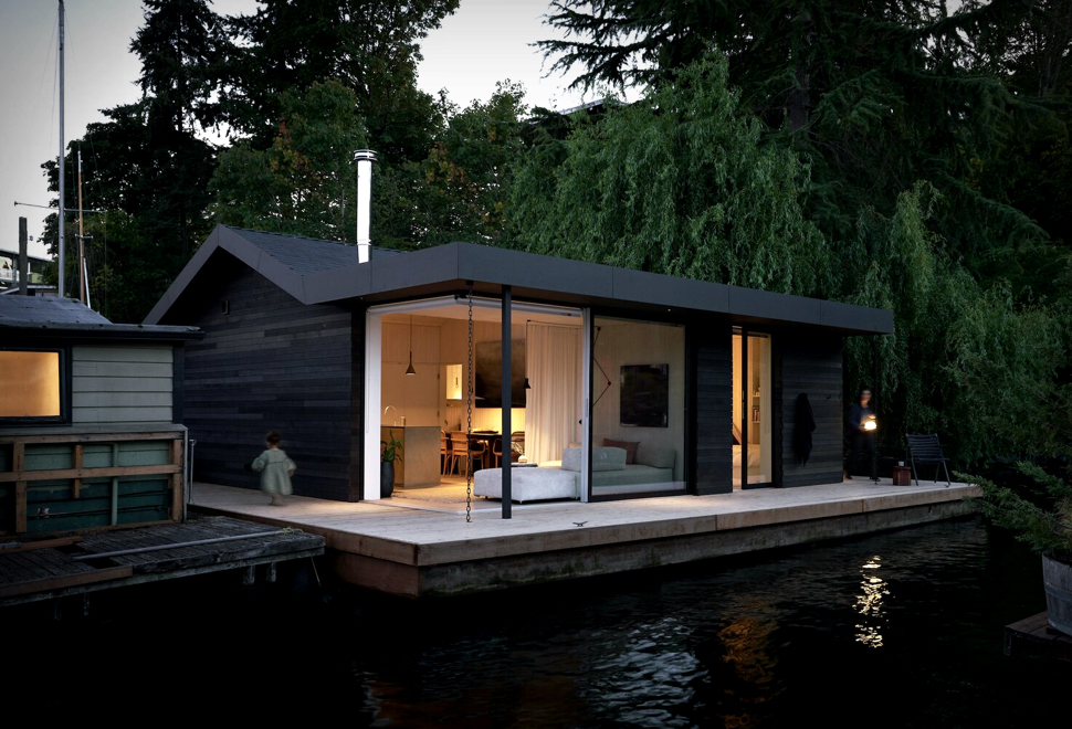 Espetacular Casa Flutuante - Seattle Floating House | Image