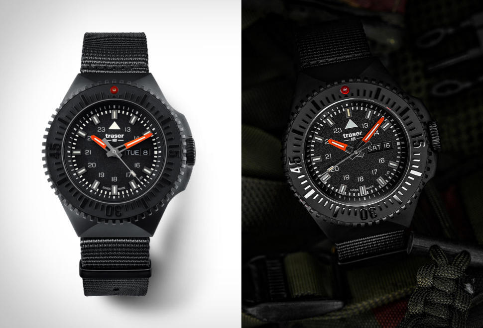 Os Melhores Relógios No Estilo Militar - Traser P69 Black Stealth Watch | Image