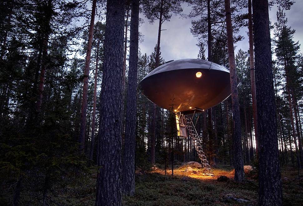 Hotel Ufo | Treehotel | Image