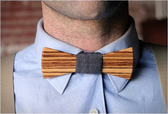 Gravata Borboleta De Madeira - Wooden Bow Ties | Image