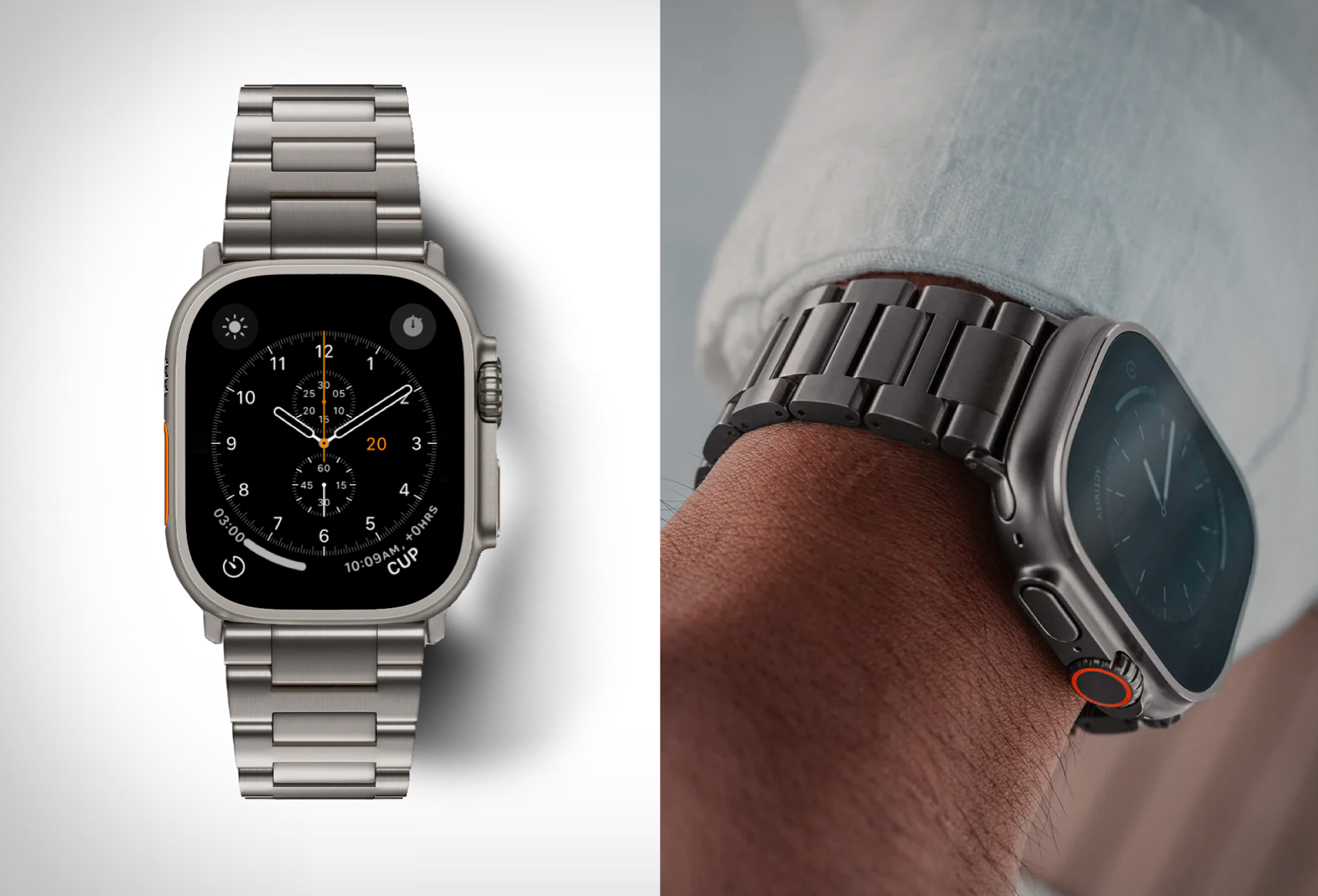 Sandmarc Apple Watch Ultra Titanium Band: A Melhor Pulseira Para O Apple Watch - Image