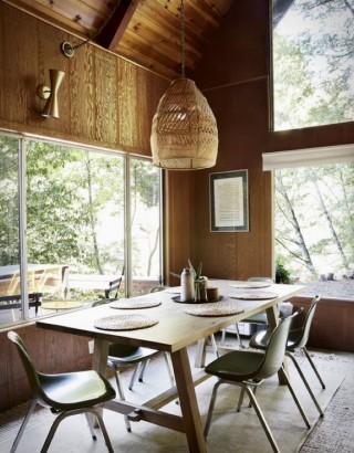 Cabana Moderna Airbnb Find: Sequoia A-Frame Cabin - Imagem - 2