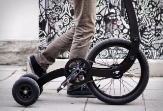 Triciclo Inovador que Combina Corrida e Ciclismo - HALFBIKE 3