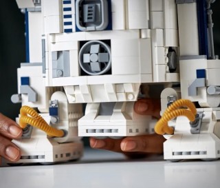 Lego Super Detalhado do Personagem Robô R2-D2 do Star Wars - Imagem - 5