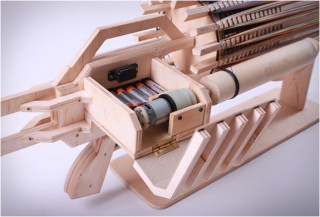 Metralhadora de elástico - RUBBER BAND MACHINE GUN - Imagem - 3