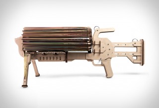 Metralhadora de elástico - RUBBER BAND MACHINE GUN - Imagem - 1