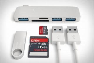 USB-C Adaptador Satechi | Satechi Type-c Usb Hub - Imagem - 3