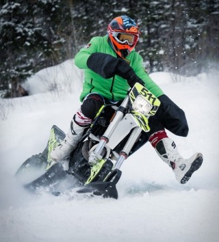 MOTO SNOWRIDER DIRT BIKE SNOW KIT - Imagem - 3
